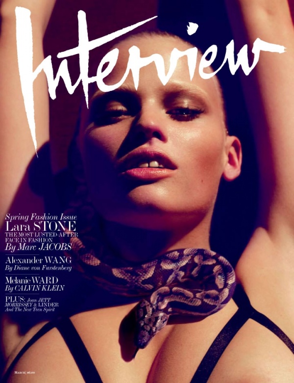 Lara Stone Gets Tied Up For Interview (NSFW)