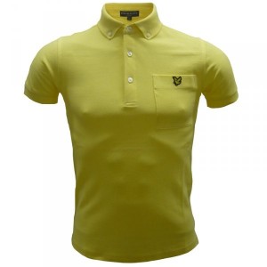 Lyle & Scott Button Collar Polo Shirt