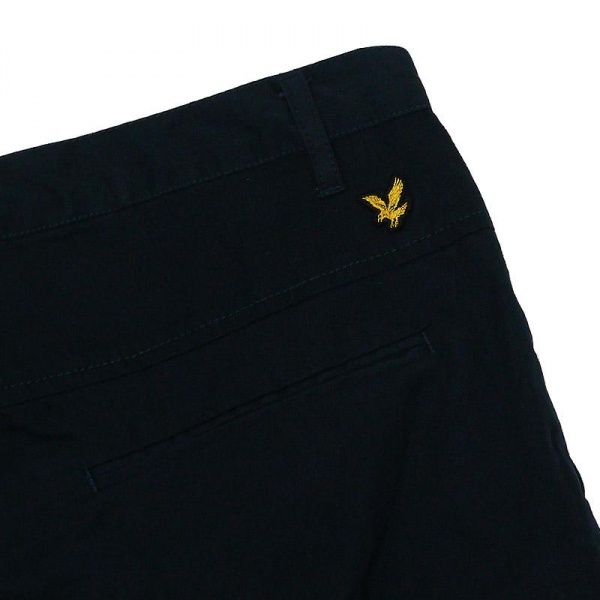 Lyle & Scott Navy Blue Chino