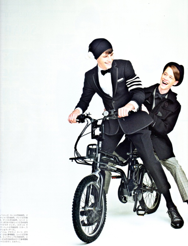‘Mama-Chari Gentlemen’ In Popeye Magazine