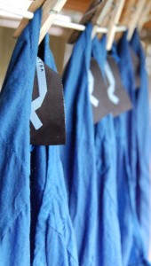 Metsa Design Woven Indigo Henley