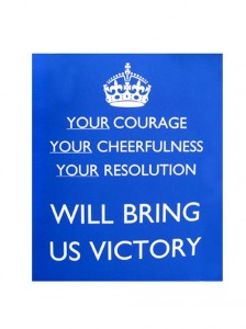 Ministry of Information 'Bring Us Victory' Print