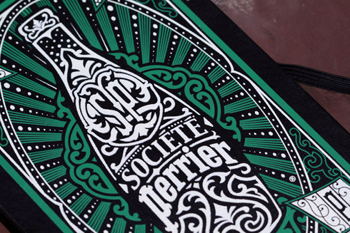 Moleskin for Société Perrier