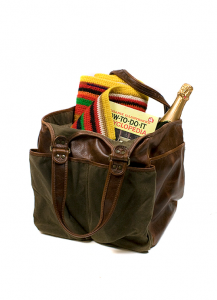 Moore and Giles Waxwear Picnic Tote