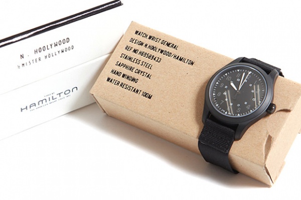 N. Hoolywood's Khaki Field Mechanical Watch