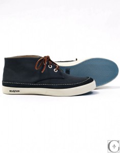 Navy Desert Boot by SeaVees