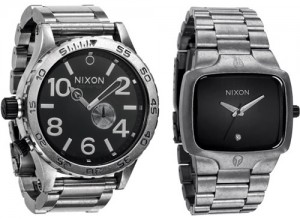 Nixon Antique Silver Watches