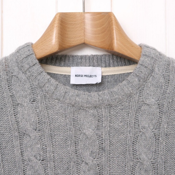 Norse Projects York Cable Knit Sweater