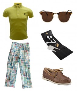 Outfitted: Mr. Palmer at the Links