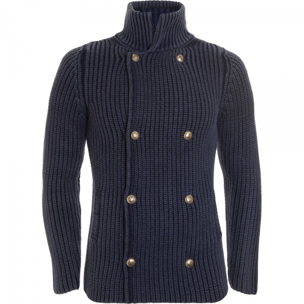 Boglioli Double-Breasted Cardigan