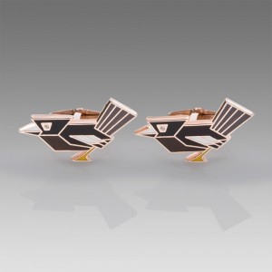 Paul Smith Art Deco Bird Cufflinks