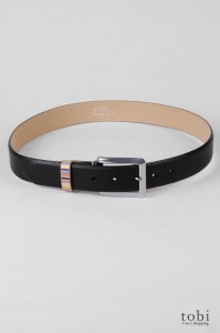 Paul Smith Striped Belt