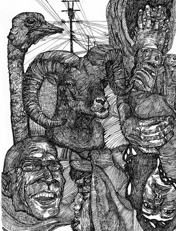 Robert Amador – Pen & Ink Illustrations
