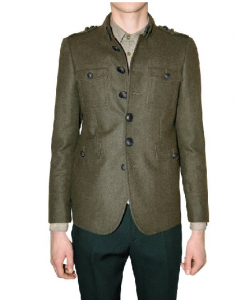 Burberry Prorsum Wool Felt Jacket