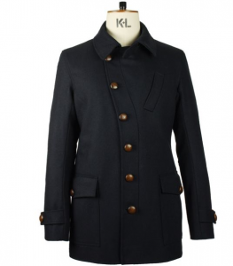 Oliver Spencer Lookout Coat in Navy