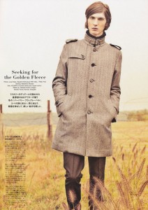 Popeye Magazine Burberry Black Label Editorial