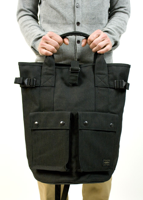 Porter’s ‘Smoky Backpack / Tote Bag’
