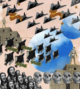 ‘The Atomic Ghost’ Collage Series