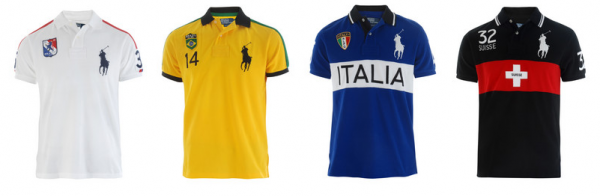Ralph Lauren World Cup Shirts and Caps