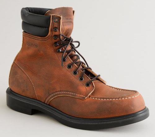 Red Wing & J.Crew: Vintage Leather Work Boots
