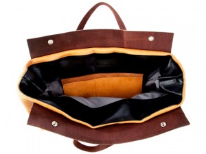 Steve Mono Leather Holdall