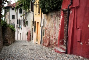 Streets of Saluzzo, Italy by Mauro Marzo