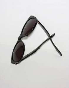 Super Black Basic Shape Wayfarers