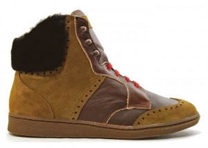 TO&CO. High Top Wingtip Sneakers