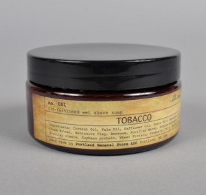 'Tobacco' Wet Shave Soap by Portland General Store