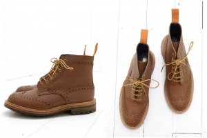 Tricker's & The Bureau Brogue Boot
