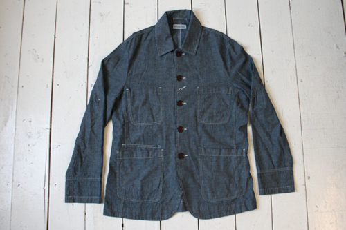 Universal Works Chambray Bakers Jacket