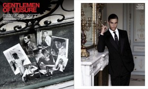 VMAN & Karl Lagerfeld ‘Gentlemen Of Leisure’ Editorial