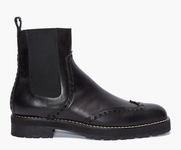 Viktor & Rolf Black Brogue Boots
