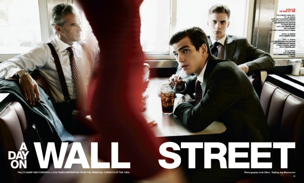 'Wall Street' Editorial in VMAN 19