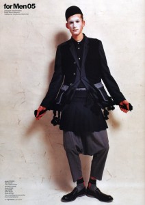 Yasutomo Ebisu & Comme Des Garcons Editorial For High Fashion Magazine