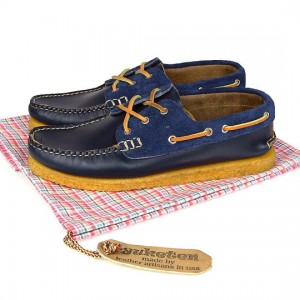 Yuketen Athletic Sole Boat Shoe