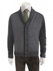 Zegna Z Herringbone Cardigan