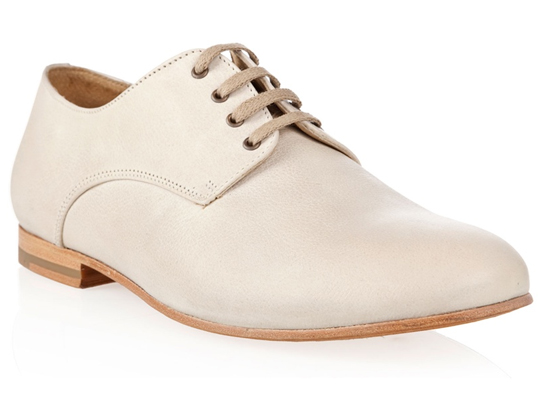 B Store Cream Colored ‘Mario’ Oxford