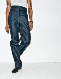 Claude Grant – Denim Cummerbund Pant