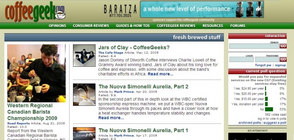 Interfacing – Coffeegeek.com