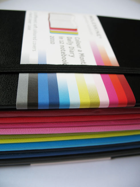 Moleskine ‘Color A Month’ Collection 2010