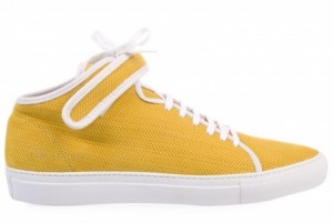 Common Projects – Yellow Mid-Top Sneakers