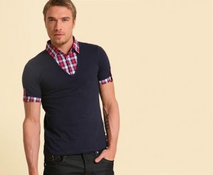 Full Circle – Insert Check T-Shirt