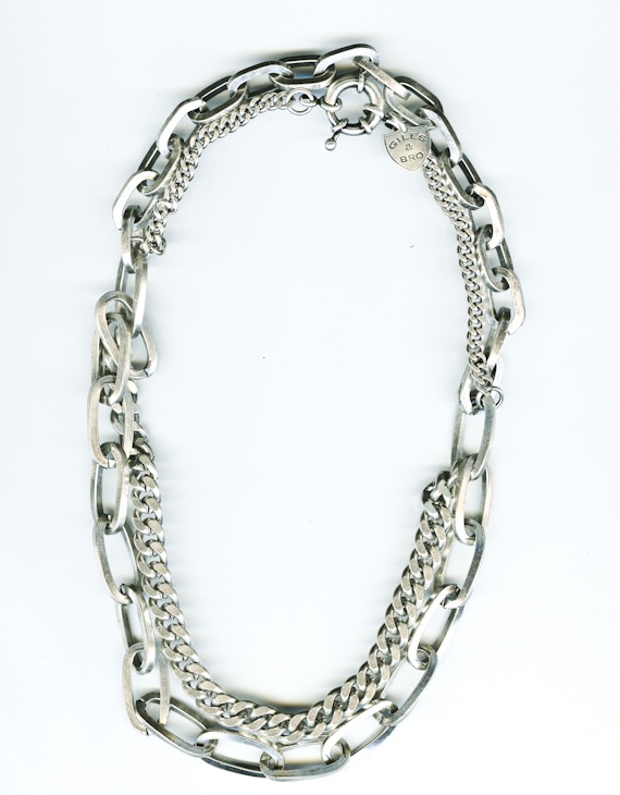 Giles & Brother Triple Chain Necklace