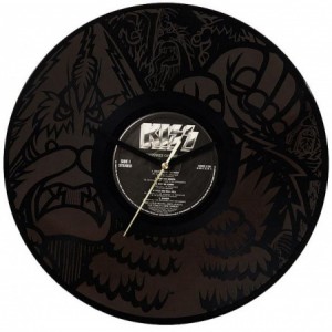 Creatures Of The Night Vinyl Clock