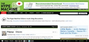 Interfacing – hypem.com