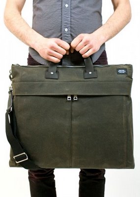 Jack Spade Waxwear Utility Bag