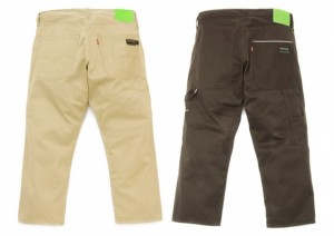 Levi’s Fenom Cropped Green Sunderys Chinos