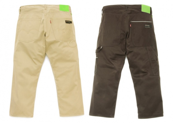 Levi’s Fenom Cropped Green Sunderys Chinos