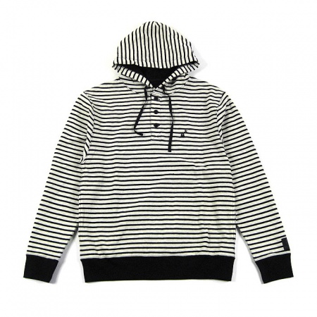 Maiden Noir – Striped Hoodie